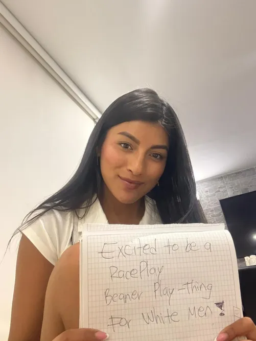 F4M 19 female Latina play-thing Ready to be degraded by White Men! by mia_cielo