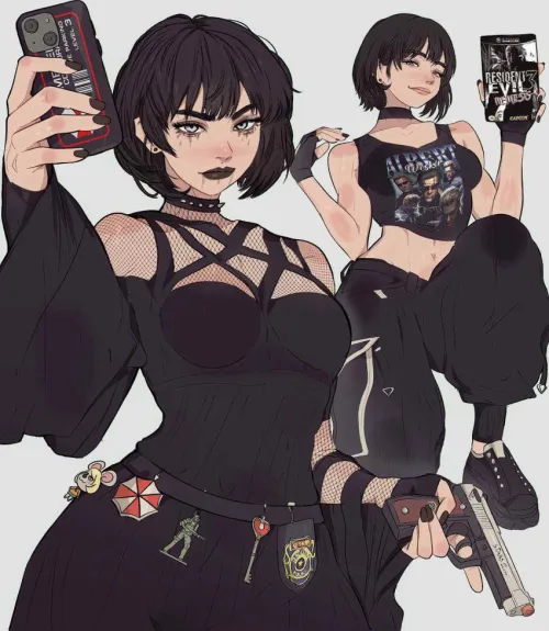 [F4M] Your best friend’s goth older sister loves perving and flirting with you~ by littlemissandrist