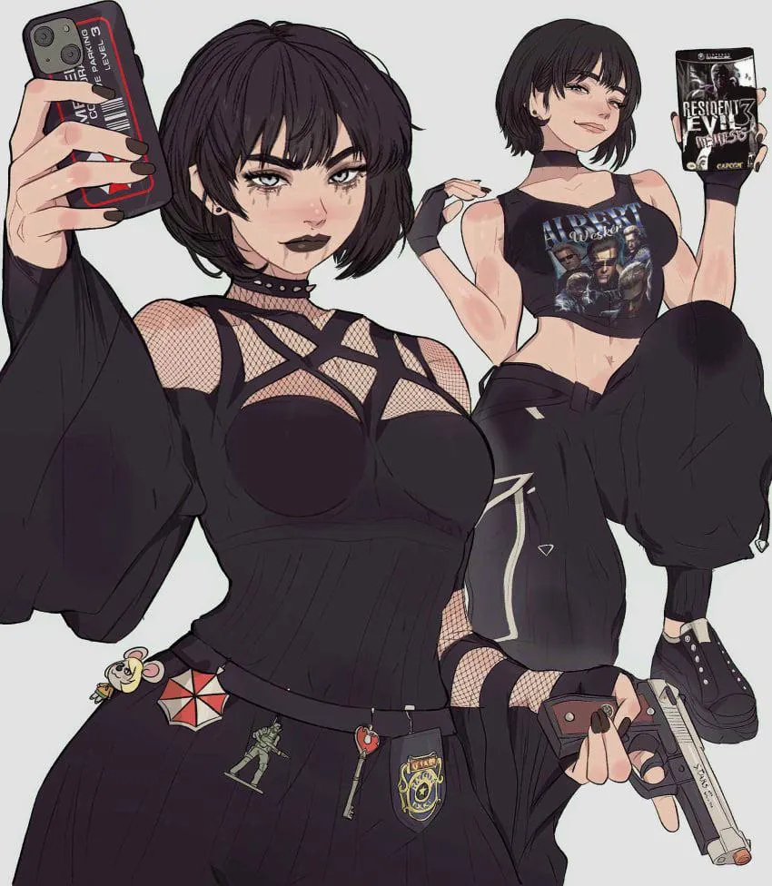 [F4M] Your best friend’s goth older sister loves perving and flirting with you~ posted by littlemissandrist