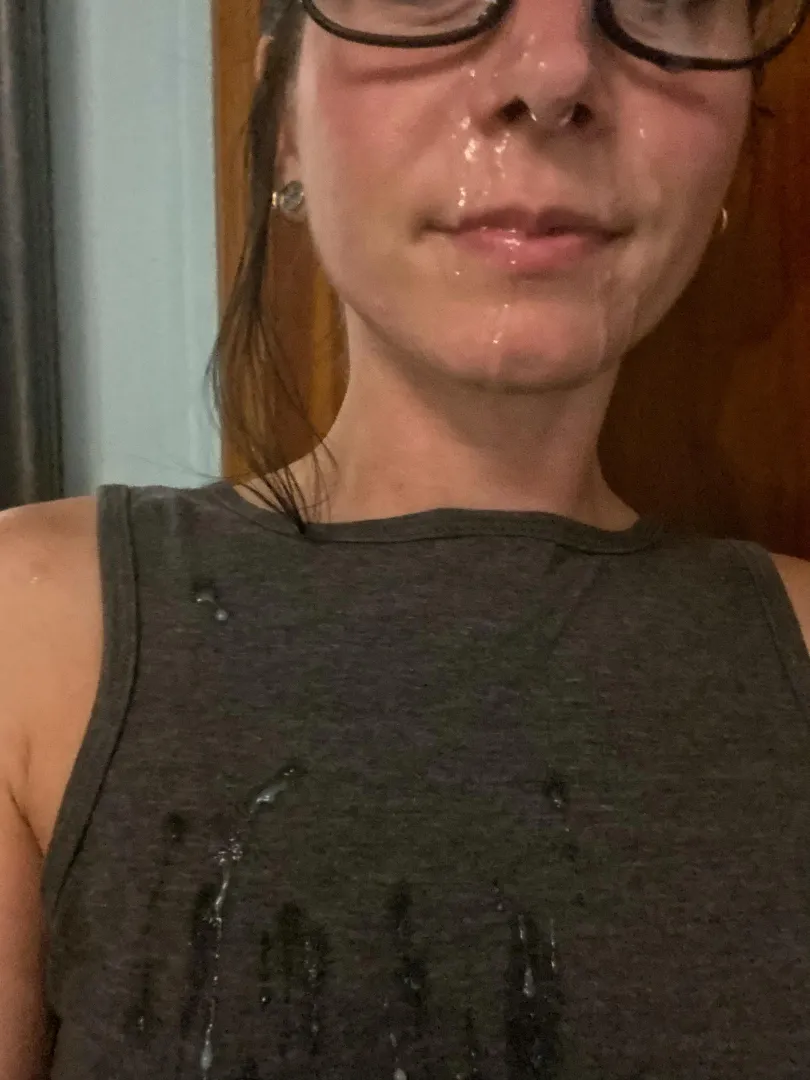 Face totally glazed posted by ctsharing