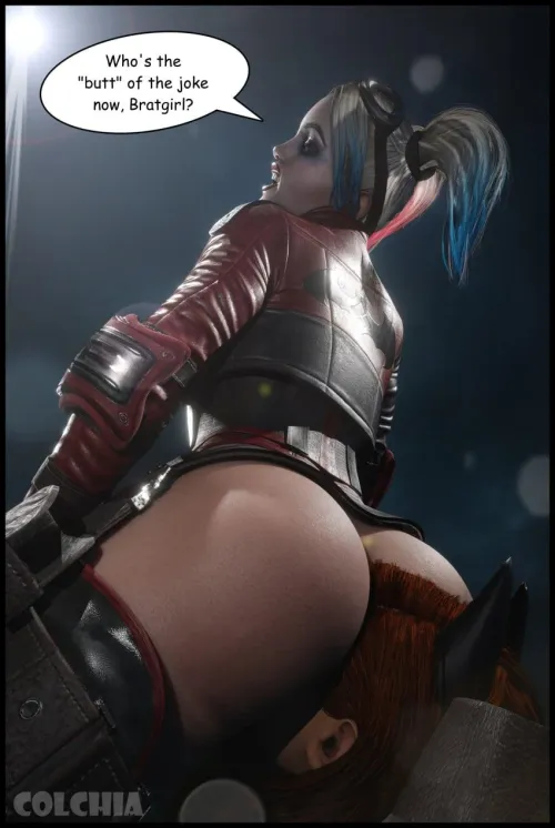 Facesitting Batgirl by Old-Swordfish6533