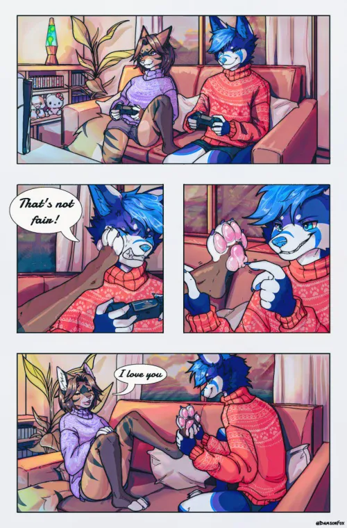 Fair Play [MF] (damsonfox) by A_MASSIVE_PERVERT