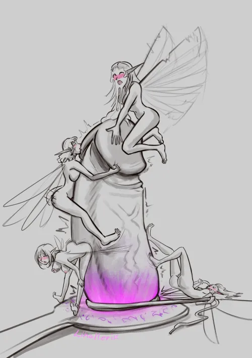 Fairy Mischief by Lihallerix