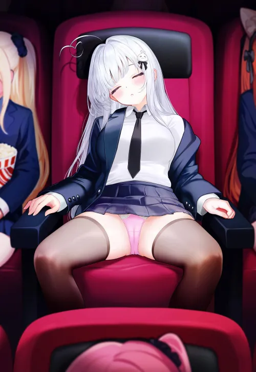 Falling asleep in theater [Original] by marxsander2016