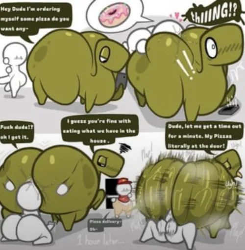 Fat butt ant eater by Boring-Emotion-1258