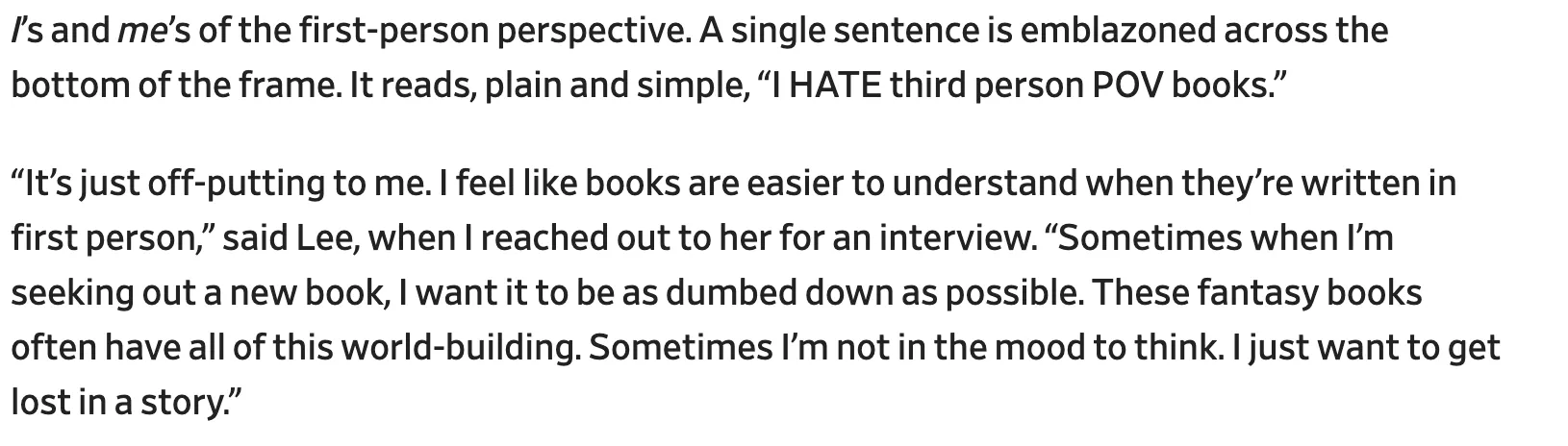 Favorite dumbed down books that don't make you think? posted by badgirlmonkey