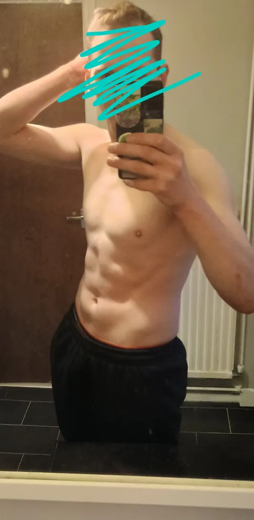 Feeling confident post workout by Plastic-Sherbet-1476