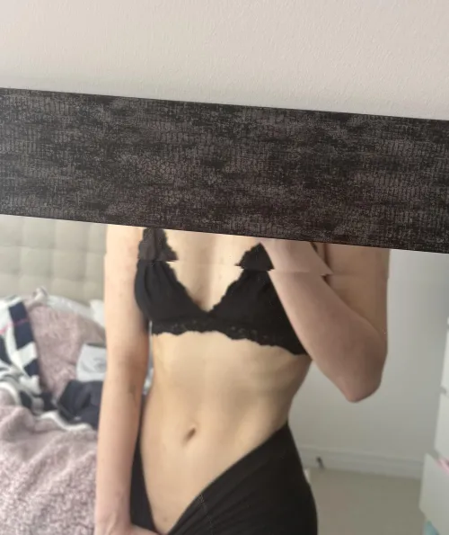 Feeling myself this morning… by sabrinax0xx