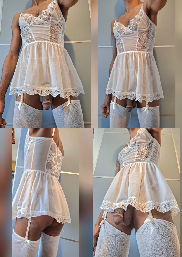 Feeling pure today. posted by kimmylacystockings