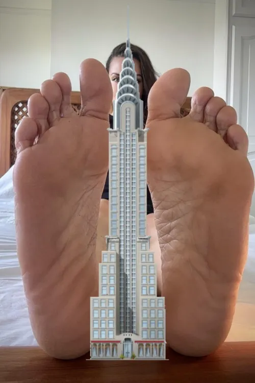 Feet as big as a building  by Ms_Marnie_Fairfax