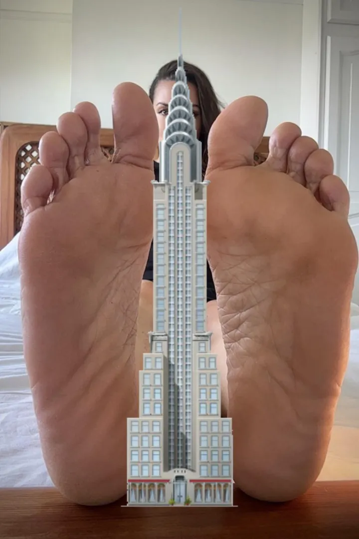 Feet as big as a building  posted by Ms_Marnie_Fairfax