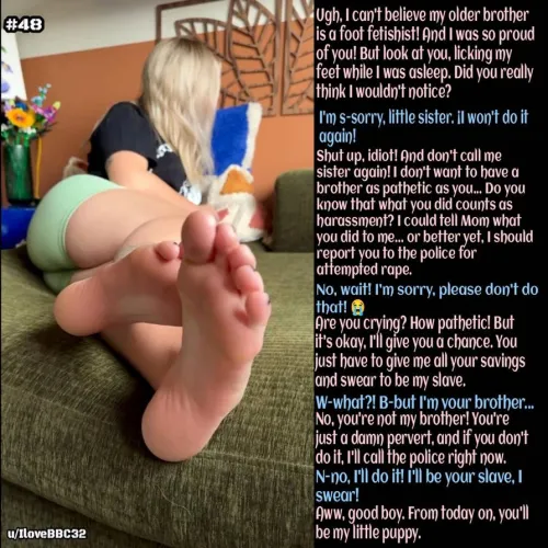 Feet captions #48 by IloveBBC32