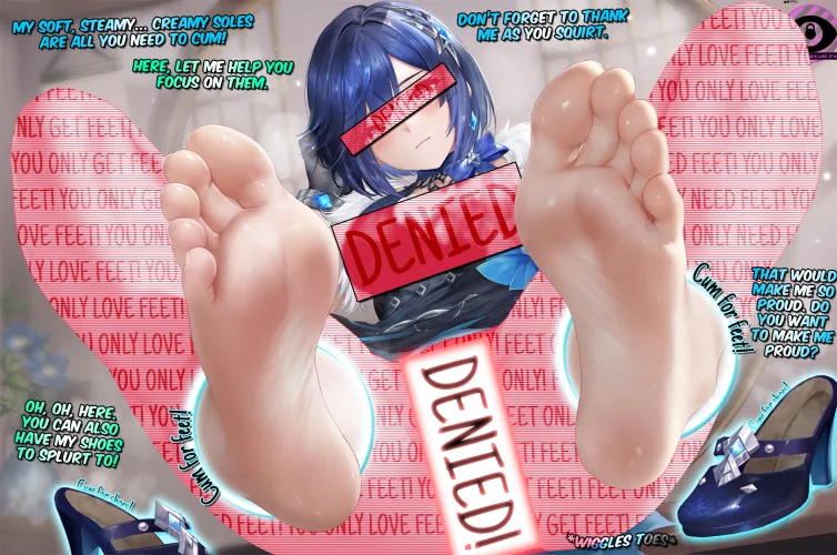 Feet or shoes? You choose! [Kamue] by Animeat------CensorB
