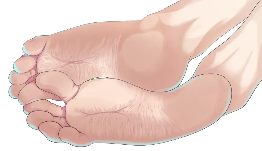 Feet, so simple, so beautiful (art:tobiki) by tobiki-