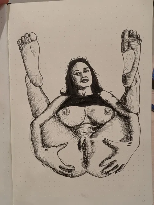 Feet up for day 3!! by BarbwireLemons