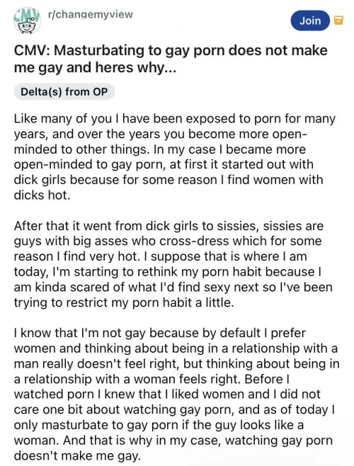 Fellas, is it gay to beat off to dudes? by Scr00geMcCuck