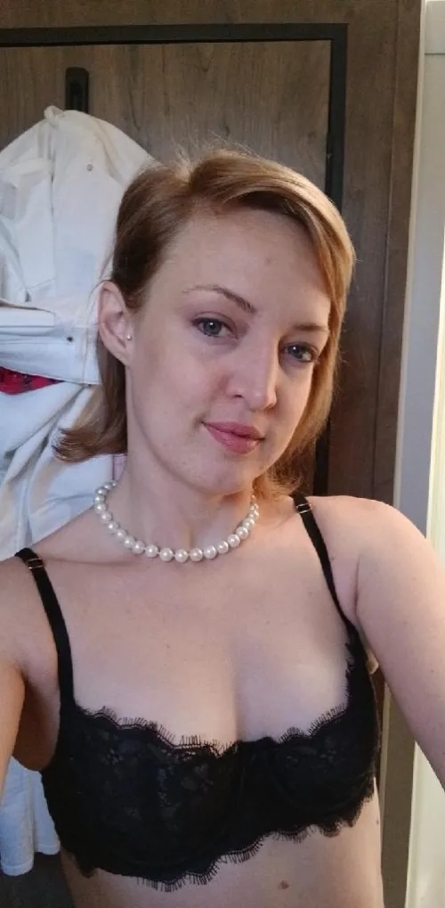 Felt cute in this black bra by NoGate3005