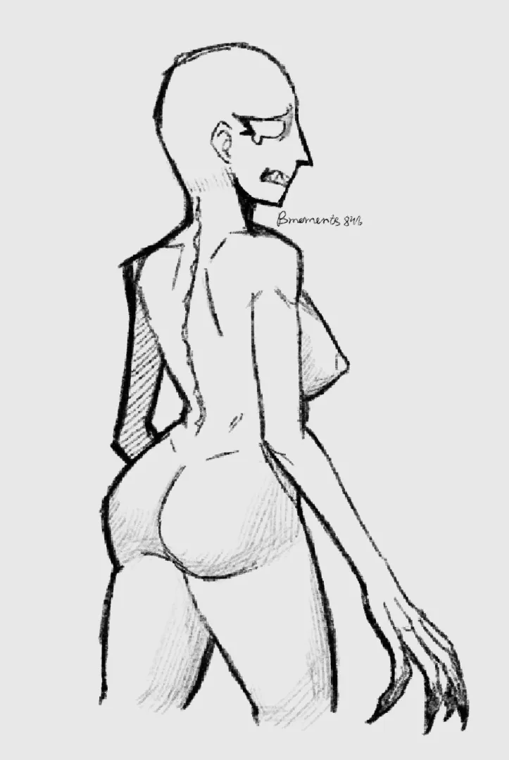 Fem SCP-096 by me posted by mrcluckity33