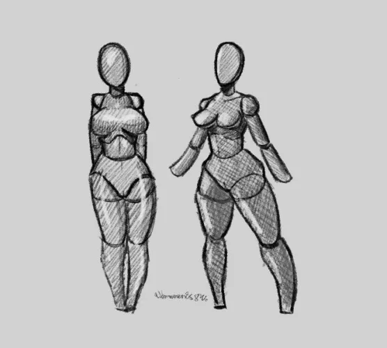 Fem SCP-650 art by me by mrcluckity33