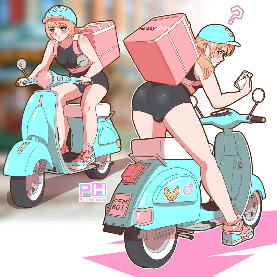 Femboy Eats (Pink-Horizons) posted by sir_kiwi_bird