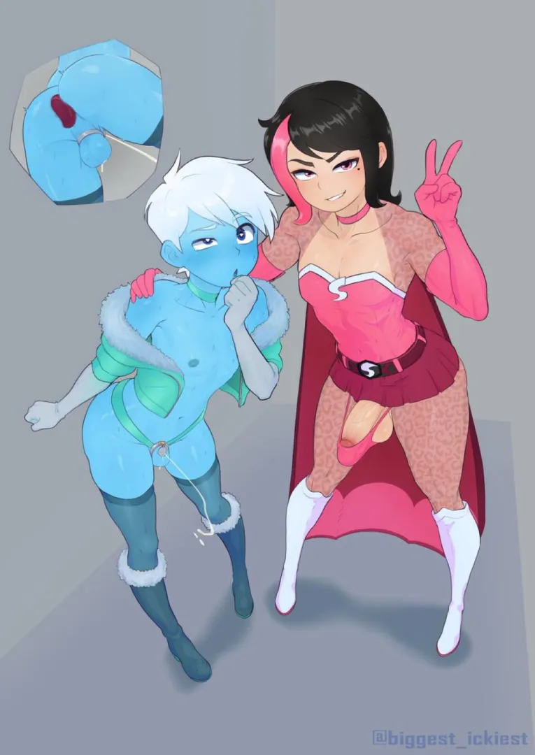 Femboy on femboy is the best dynamic, especially dom and sub :3 posted by otokonokok