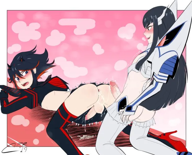 Femboys Ryuuko and Satsuki (CabronPR) by SiarX