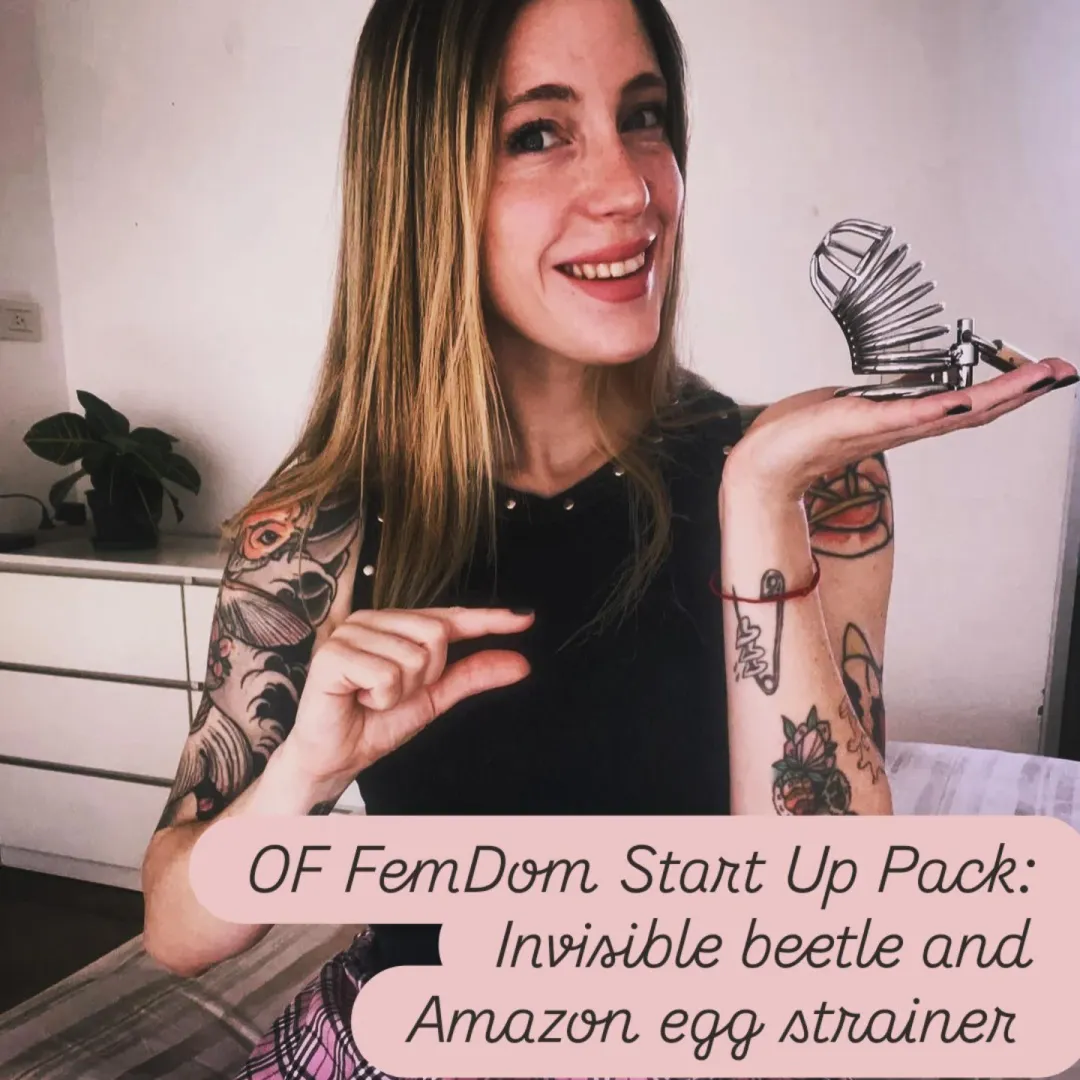 FemDom OF accounts with no FemDom experience posted by QueenOfPillows83