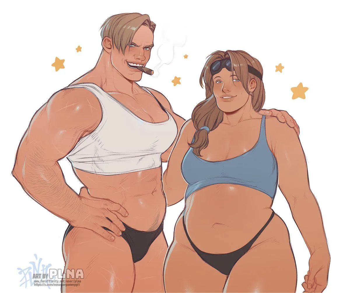 Femsoldier and Femengineer by Plna posted by Direct-Success