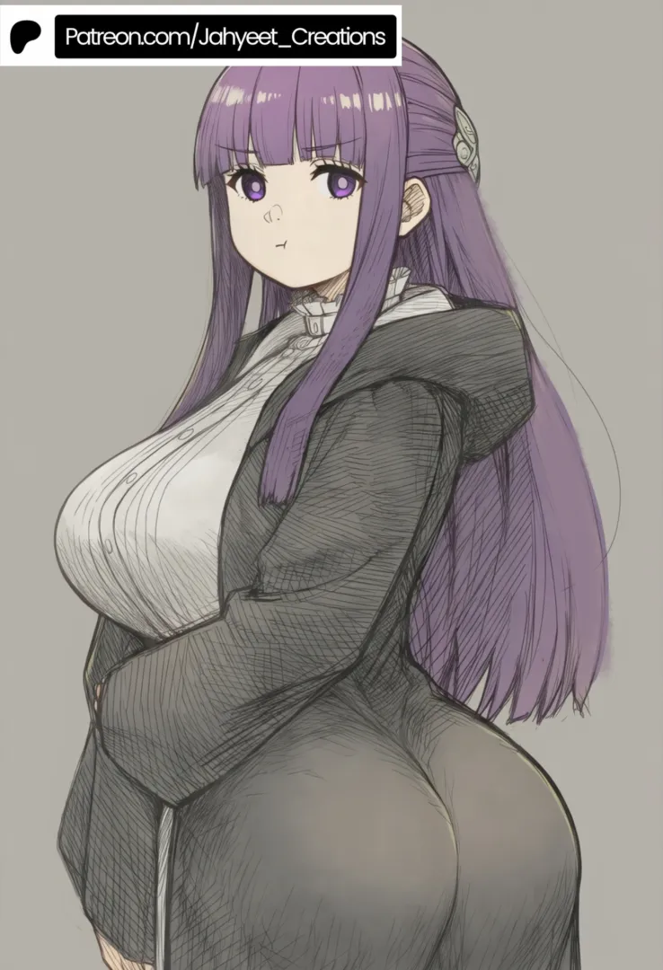 Fern is perfect[Frieren:BJE](my fan art) posted by blowjobcurious