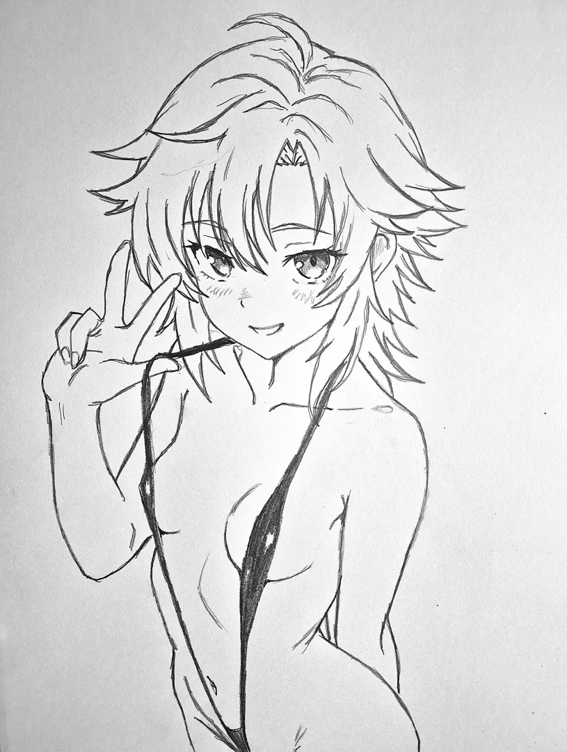 Fie Sling Bikini [OC Fanart} posted by Takuu202