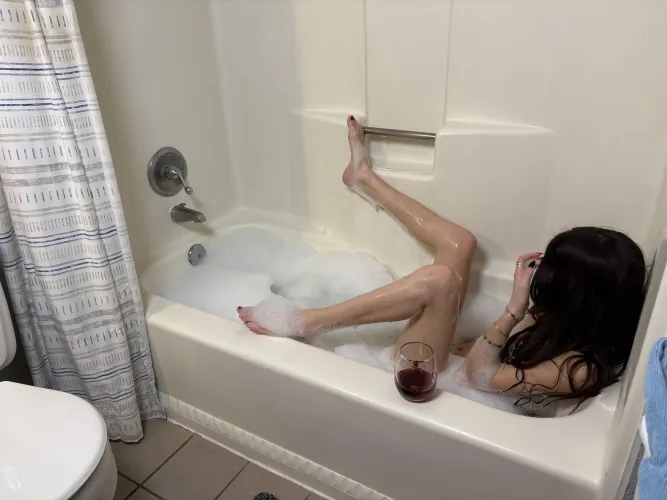 Fill up me and my wine glass  by alixryder