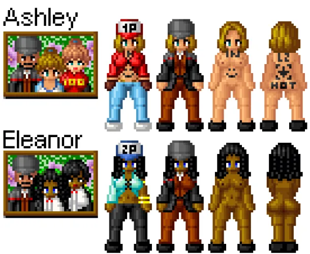 Finalized character designs by tetsuya_shino