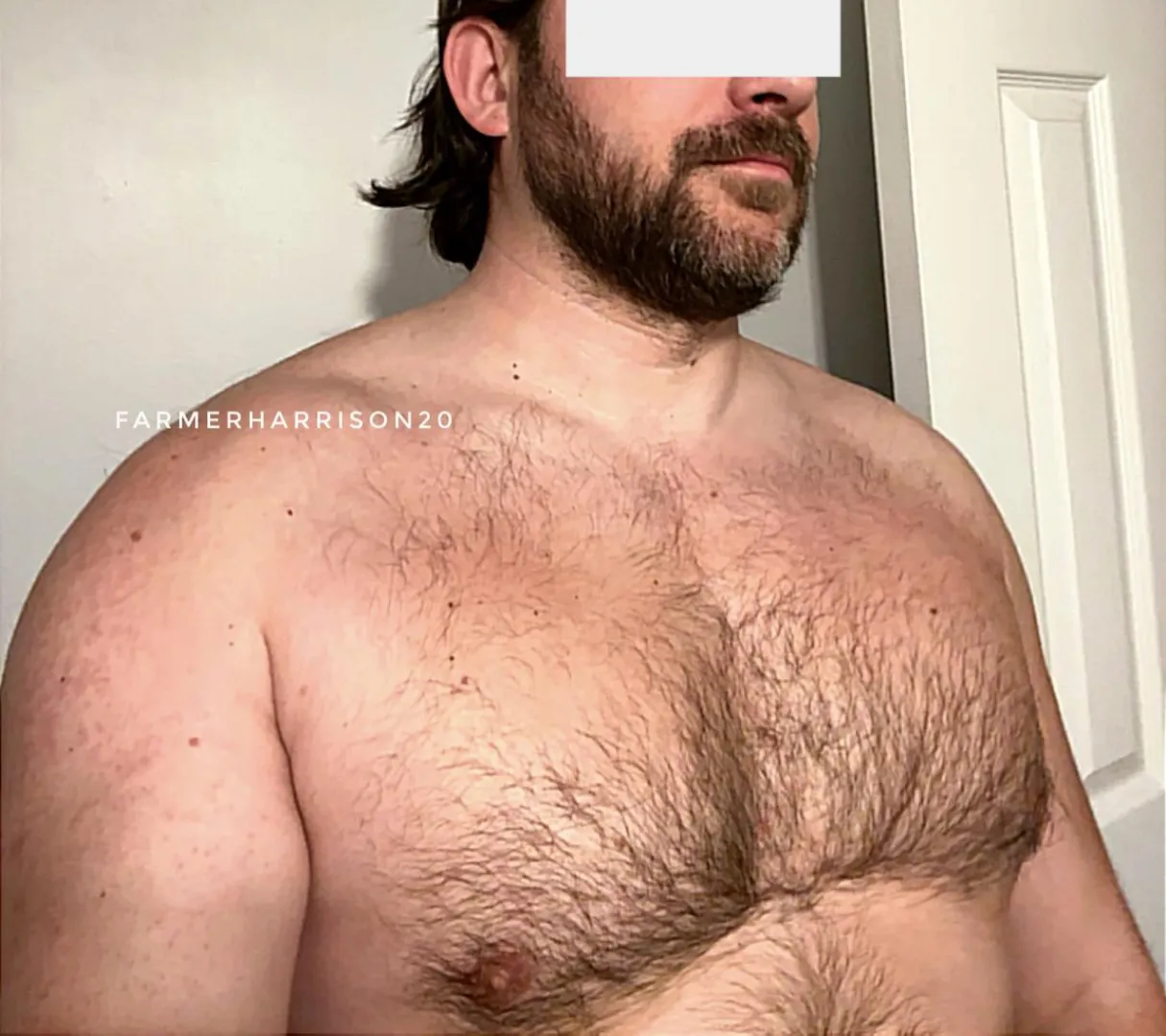 Finally getting my big chest back and it feels good. Always looking for someone to play with it.. posted by FarmerHarrison20