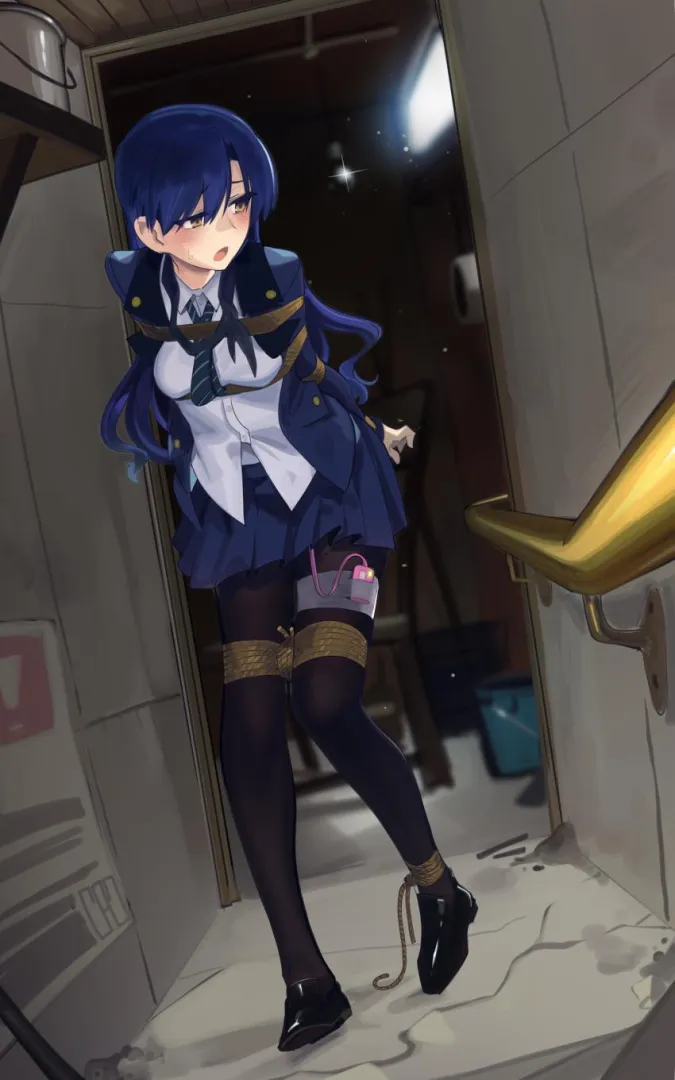 Finally got out of the closet but now I have to find someone to untie me. I just hope no one gets any weird ideas posted by BoredLucyx