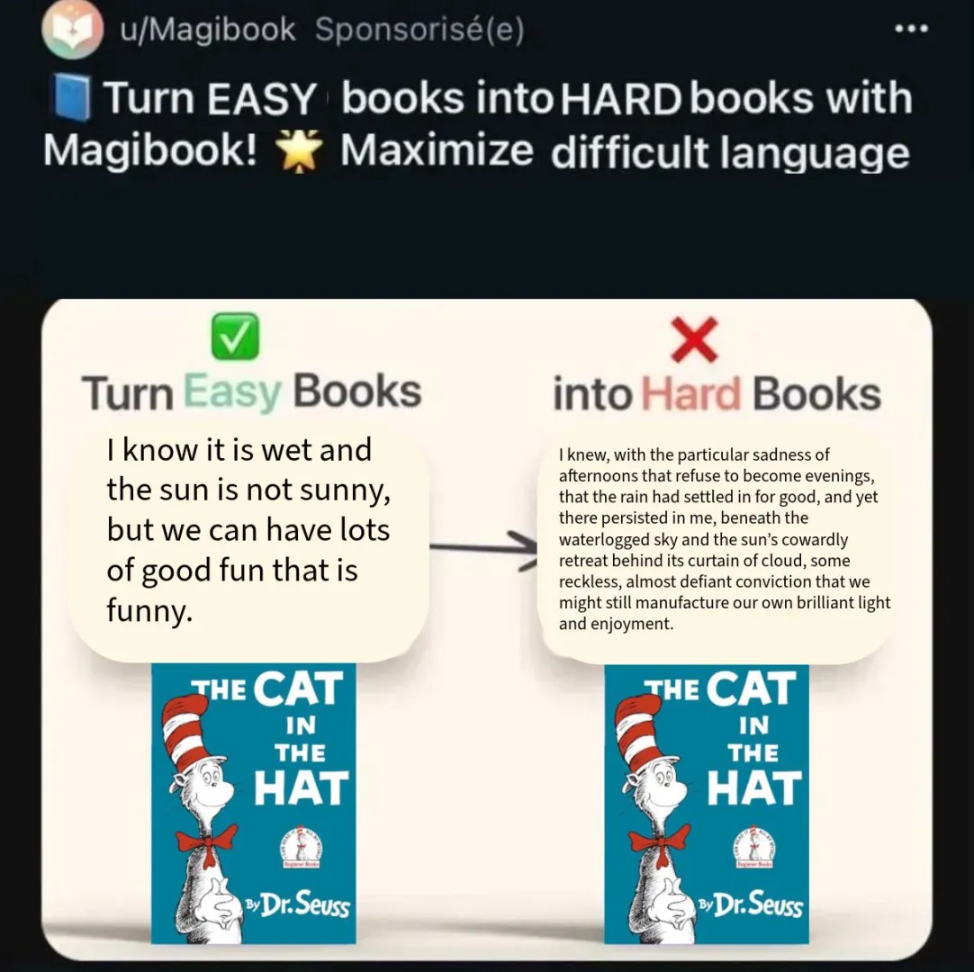 Finally I can enjoy the stories the plebs are reading. posted by GrandMoffTargaryen