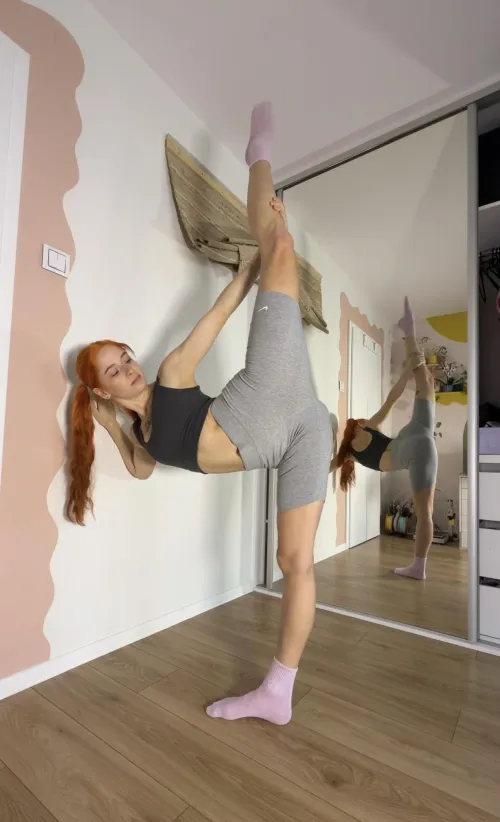 Finally made my first nude yoga video, so excited! (OC) by RedheadFairy03
