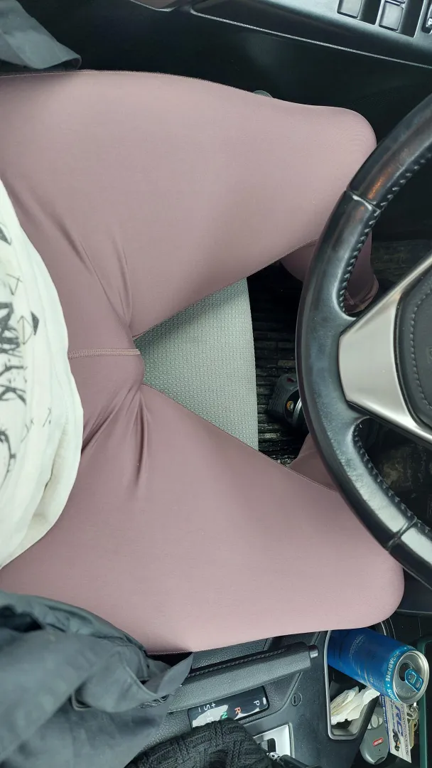 Finally went outside in leggings. My wife convinced me to. posted by pantiesNstockings