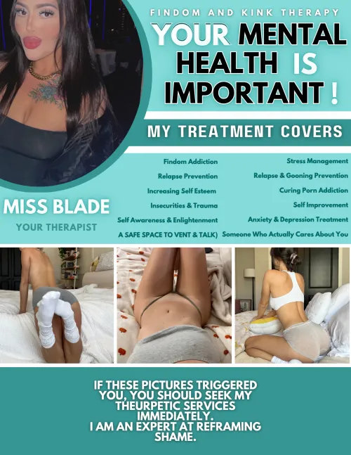 Findom Therapy: Making you Better by broke4blade