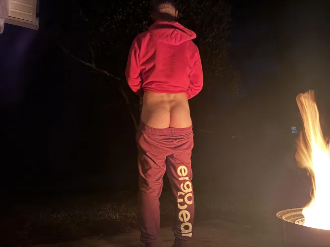 Firelight full moon by compressed_flight