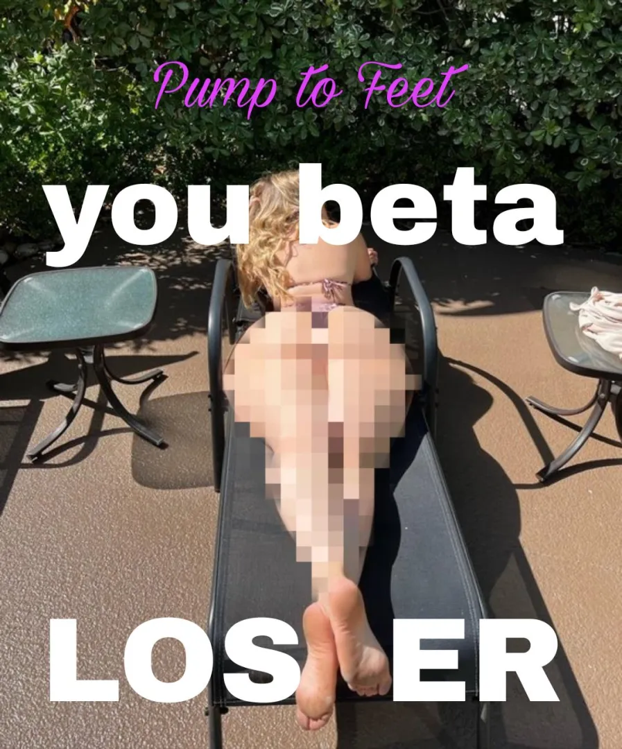 First ever censored caption posted by bitch4feet