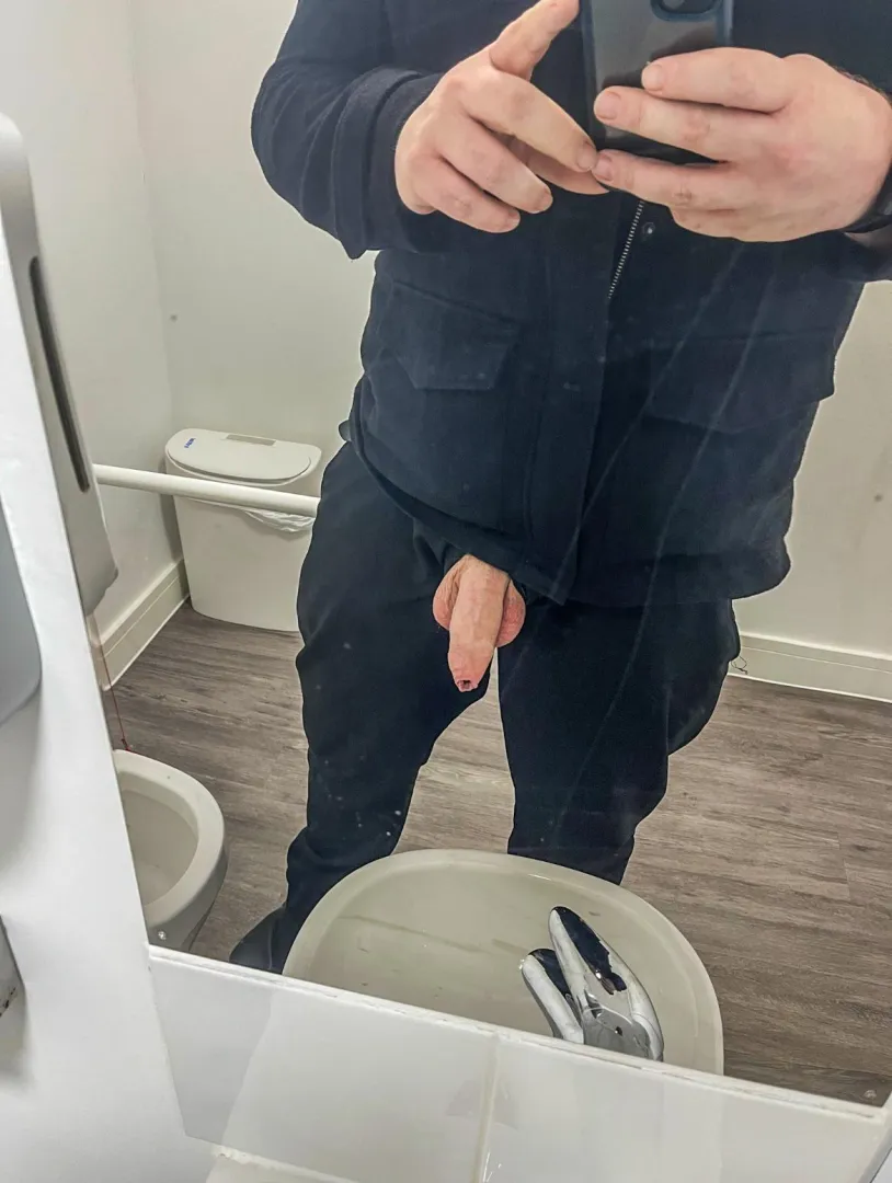 First ever work dick flash posted by Honest-Possible6596