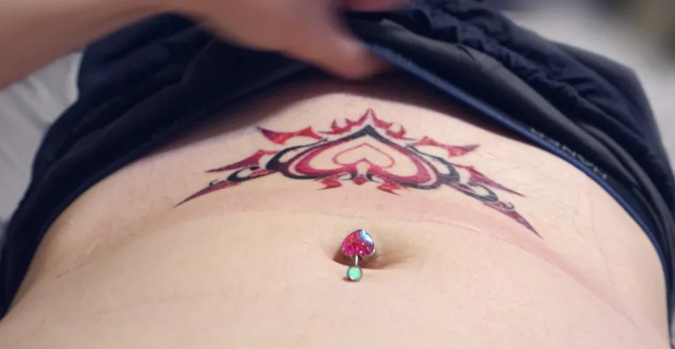 First morning after getting my permanent womb tattoo by lewd_crest_is_best