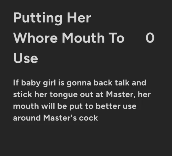 First punishment in the obedience app between my master and me by FatalCutie97