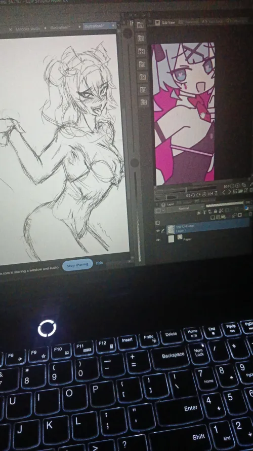 First time drawing nsfw  by MORTALASH07