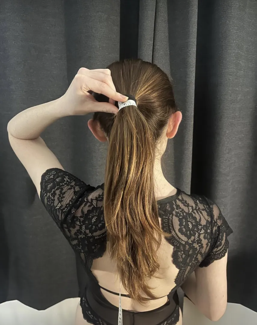 First time posting here… hope you like my thick ponytail  posted by xprincessrosexo