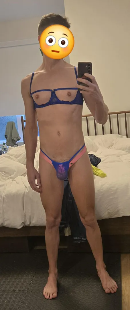 First time posting. Thoughts? posted by ThongSlut84