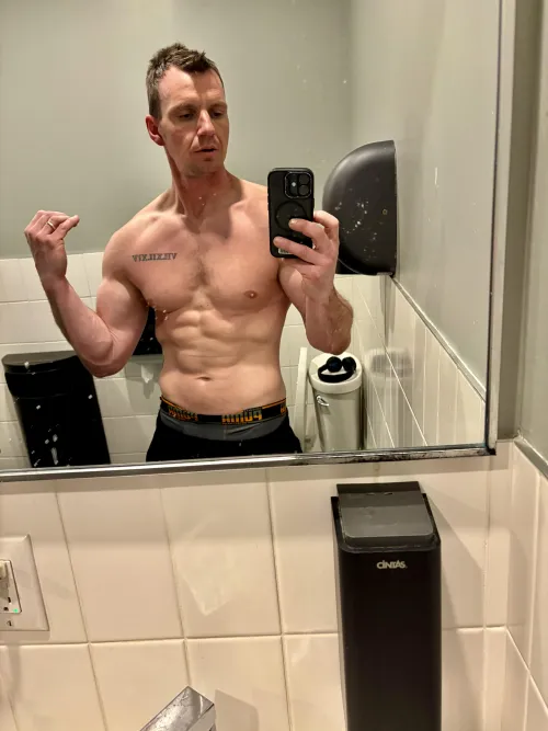 First time snuck to the washroom at work by twinkletoesmillf