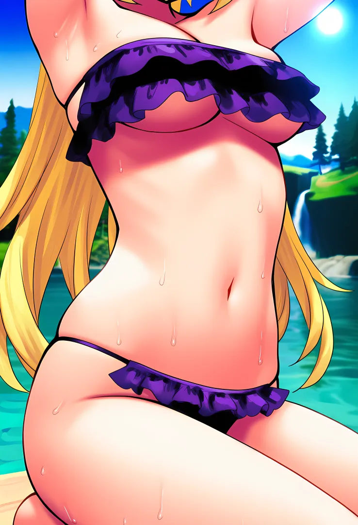 Fischl practicing abdominal muscle control ✨ posted by Rare_Mushroom_405