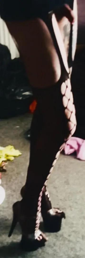 Fishnets and heels ‍♀️ posted by sissyboy6966