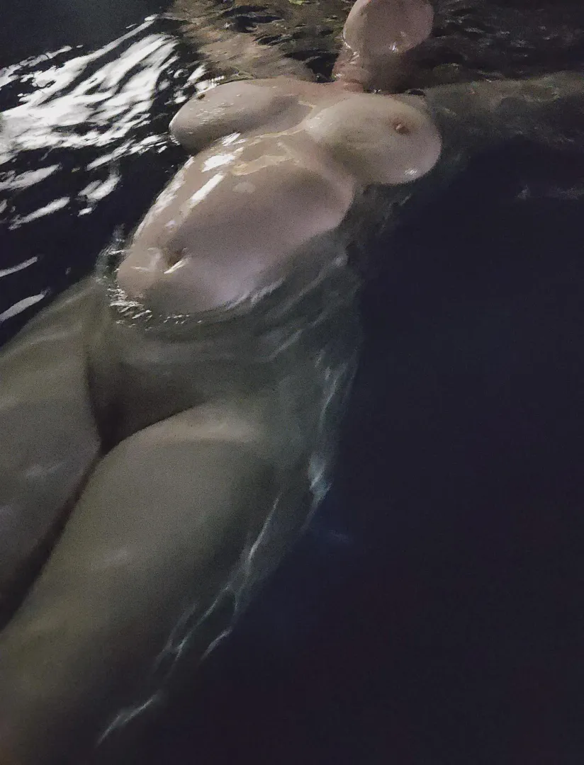 Floating in the pool posted by Keira_MJB